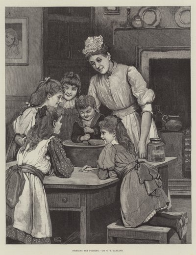 Stirring the Pudding by Charles Trevor Garland
